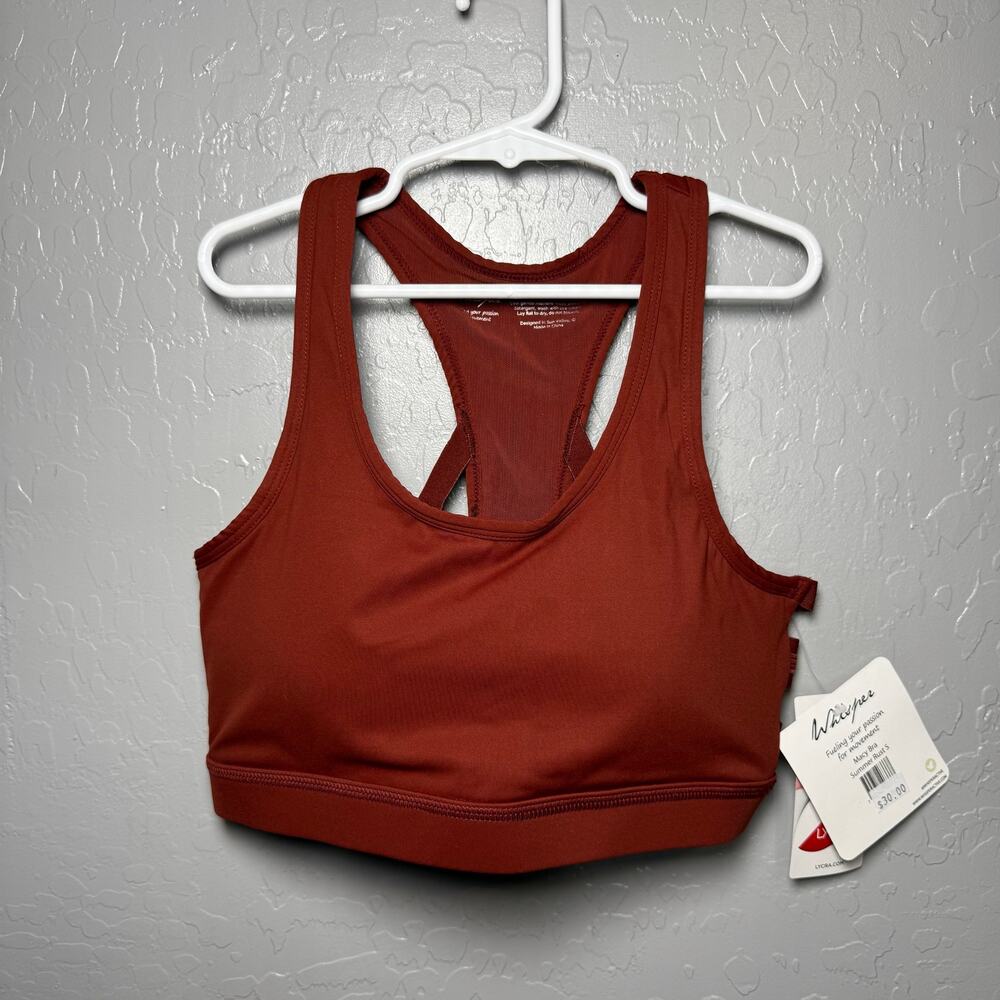 Whisper Macys Sports Bra, Summer Rust, S